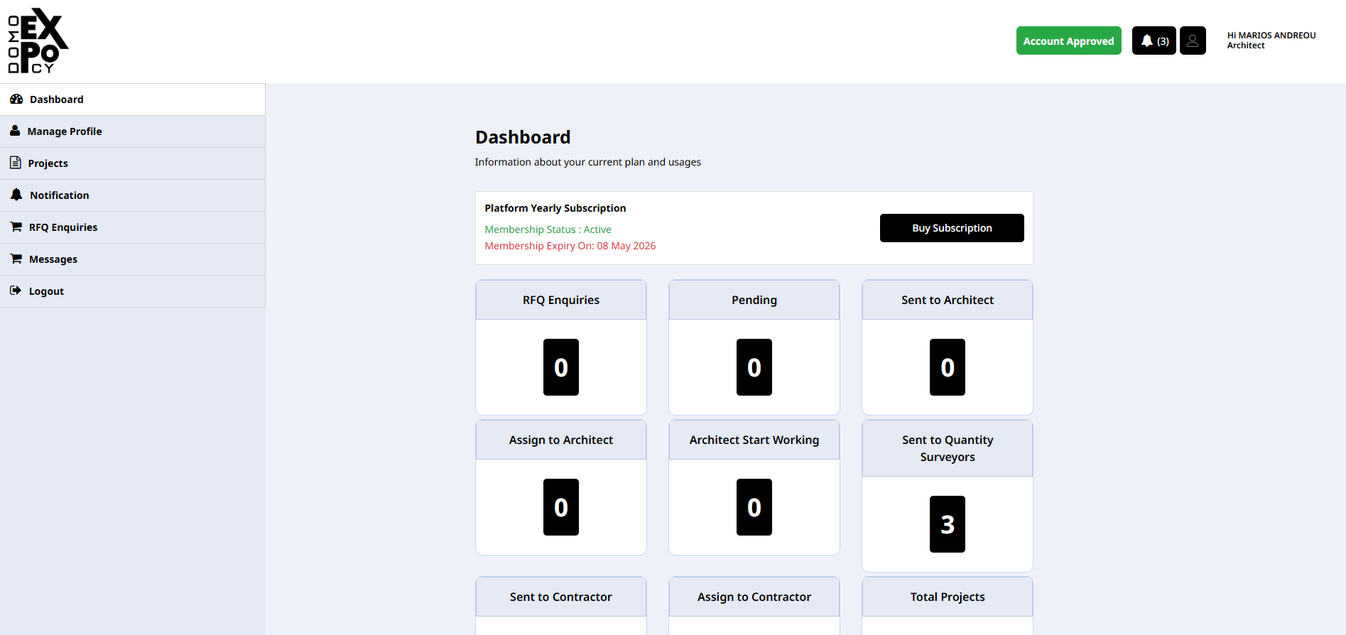 DOMO EXPO Architect Dashboard
