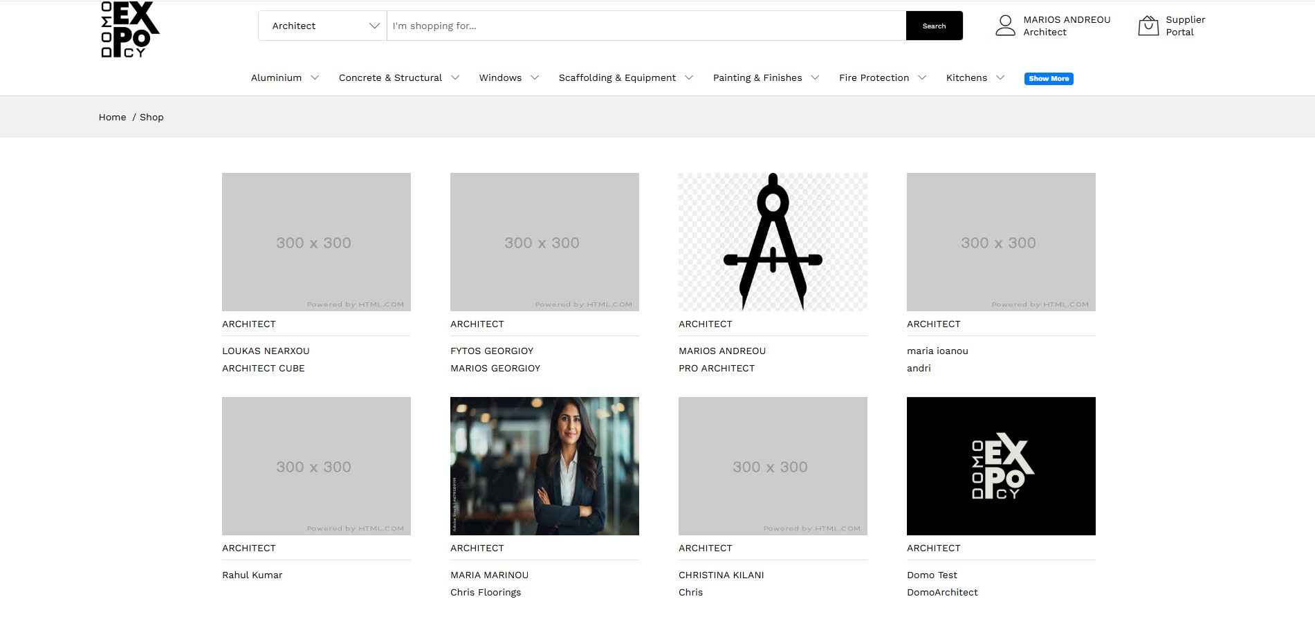DOMO EXPO Gallery / Portfolio
