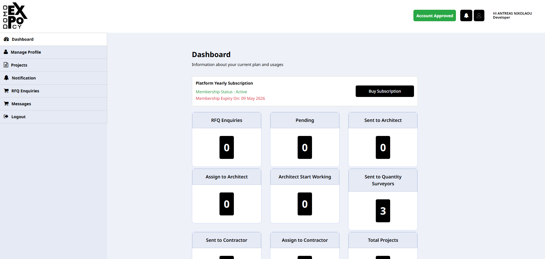 DOMO EXPO Dashboard